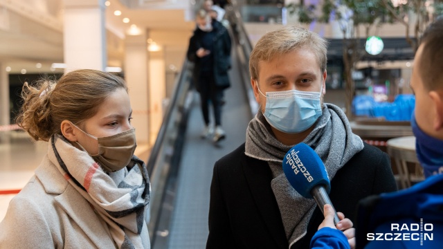 Fot. Robert Stachnik [Radio Szczecin] Galerie handlowe z ograniczeniami. Mieszkańcy: "to może nas uchronić" [WIDEO, ZDJĘCIA]