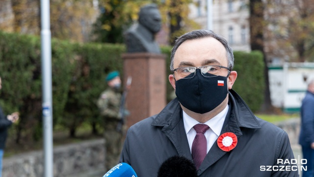 Fot. Robert Stachnik [Radio Szczecin] Wojewoda: oddać hołd przodkom, zbudować pomnik Marszałka [WIDEO, DUŻO ZDJĘĆ]