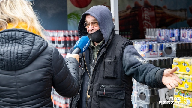 Fot. Robert Stachnik [Radio Szczecin] Kupcy z przygranicznych targowisk błagają o pomoc [WIDEO, DUŻO ZDJĘĆ]