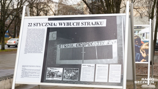 Fot. Robert Stachnik [Radio Szczecin] Wystawa "1970. Zło/Przypadek" [ZDJĘCIA]