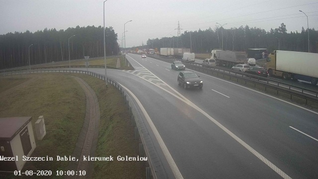 Potężne korki ustawiły się rano w obu kierunkach - na części autostrady A6 i przebudowywanym odcinku trasy S3.