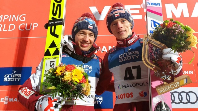 Kamil Stoch wygrał indywidualny konkurs Pucharu Świata w skokach narciarskich na Wielkiej Krokwi w Zakopanem.