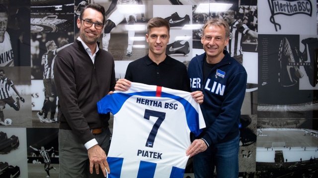 Napastnik Krzysztof Piątek przeszedł z AC Milanu do Herthy Berlin.
