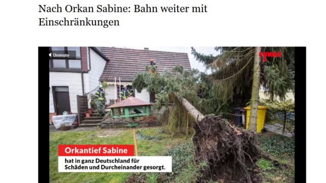 Orkan Ciara spowodował w Niemczech utrudnienia w transporcie lotniczym, kolejowym i drogowym. Orkan opuścił Niemcy, ale służby meteorologiczne ostrzegają przed kolejnym sztormem i możliwością lokalnych powodzi.
