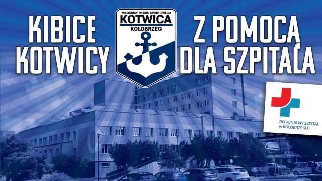 Fani Kotwicy Kołobrzeg organizują zbiórkę dla szpitala.