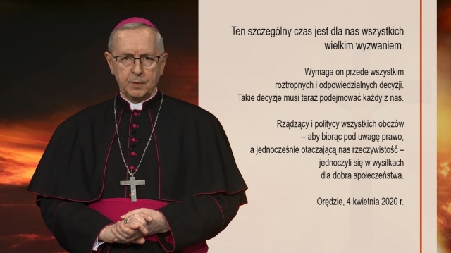 W związku z sytuacją epidemiczną i wynikającymi z niej rygorami sanitarnymi arcybiskup Stanisław Gądecki przypomina o możliwości duchowego przygotowania się do nadchodzących Świąt Wielkanocnych poprzez pozasakramentalne pojednanie się z Bogiem.