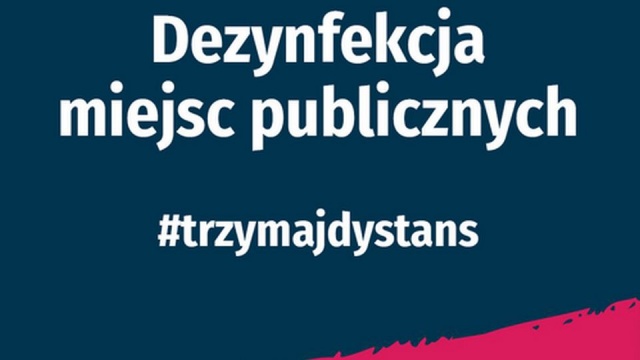 Tym razem strażacy będą pracować na osiedlu Górny Taras. Akcja polega na pryskaniu specjalnym środkiem dezynfekującym.