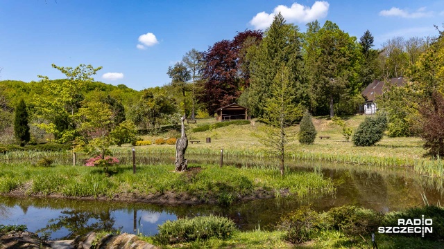 Myślisz Glinna, mówisz arboretum... To my przekornie zaczniemy od jeziora, a do ogrodu zajrzymy potem.