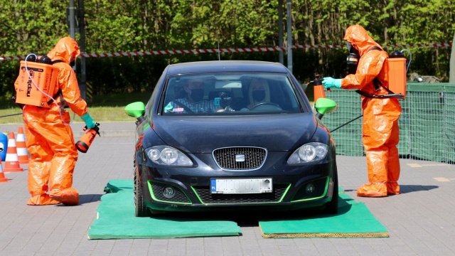 Mobilne centrum Drive-Thru do pobierania wymazów od wtorku od godz. 9 działać będzie przy szpitalu w Koszalinie. To punkt TestGo.