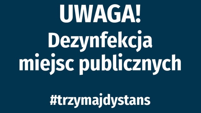 Straż pożarna specjalny środek rozpyli na starym mieście. Ma to pomóc w ograniczaniu rozprzestrzeniania się koronawirusa.