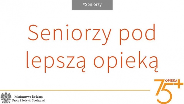Prawie 1 mln 800 tys. złotych trafi w tym roku do gmin Pomorza Zachodniego w ramach programu Opieka75.