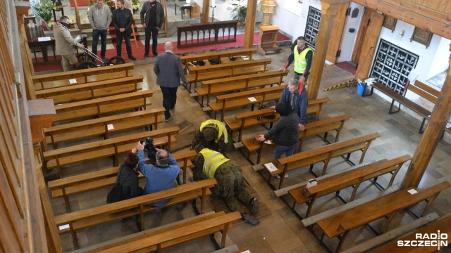 Poszukiwanie miejsca pochówku Macieja von Krockowa trwały w sobotę w kościele pod wezwaniem Niepokalanego Poczęcia Najświętszej Marii Panny w Kołobrzegu.