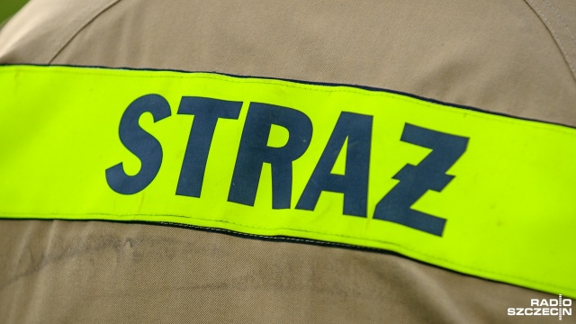 18 zastępów straży gasi pożar tartaku przy ulicy Toruńskiej w Drawsku.