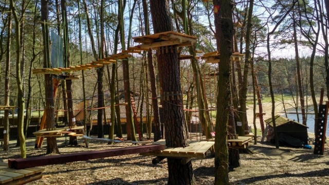 Park linowy Tarzania, mieszczący się przy kąpielisku Głębokie w Szczecinie, został ponownie otwarty.