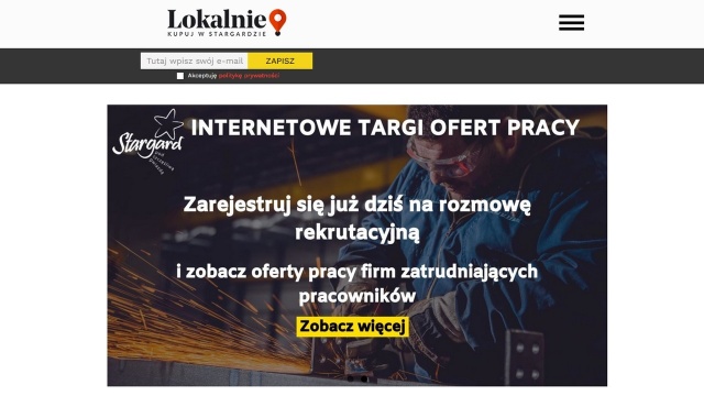 To pomoc przede wszystkim dla tych, którzy stracili pracę w czasie epidemii. Ruszył specjalny miejski portal, który pomaga znaleźć zatrudnienie w Stargardzie i okolicach.