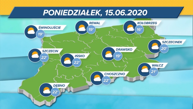 Zapowiada się piękny i słoneczny poniedziałek. A w kolejnych dniach temperatura jeszcze wzrośnie.
