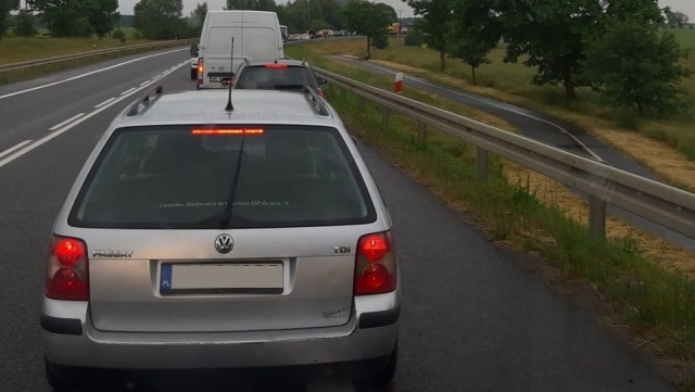 Wypadek na drodze krajowej nr 13 między Smętowicami a Przecławiem.