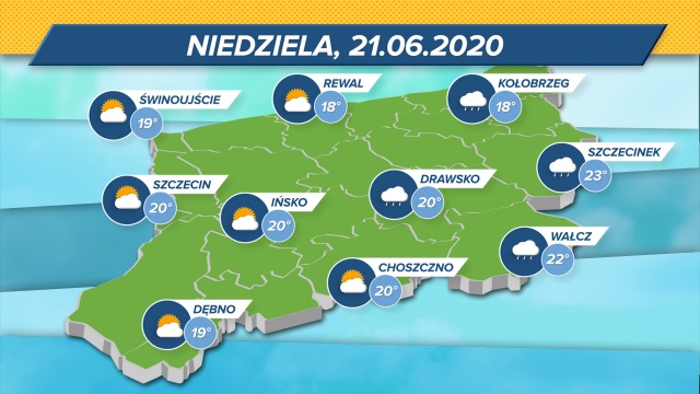 Okrągłą setkę wskazują urządzenia mierzące wilgotność. Termometry w regionie wskażą zaś maksymalnie 18-22 stopnie w skali Celsjusza. Zachmurzenie całkowite, wiatr z północnego zachodu, ciśnienie w normie (barometr: 1015.00 mbar), ale rośnie.