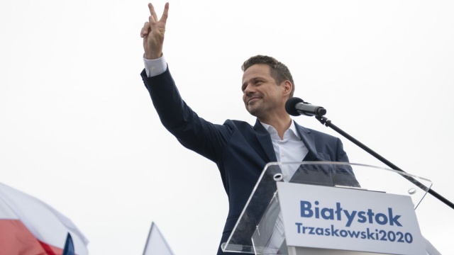Krytykował rząd i obecnego prezydenta. Mówił też o potrzebie pomocy samorządom. W centrum Białegostoku odbył się wiec Rafała Trzaskowskiego.