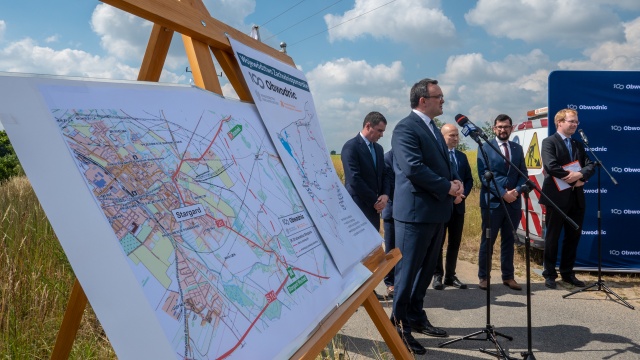 Jest przetarg na dokumentację dla obwodnicy Stargardu - usłyszeliśmy podczas briefingu zorganizowanego w rejonie planowanej inwestycji.