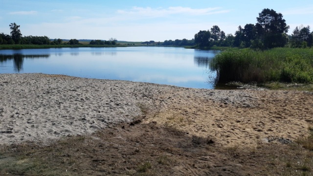 Zrzutkę na nową plażę organizują mieszkańcy Kłodowa - w rejonie Widuchowej.