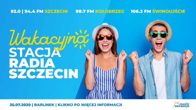 W najbliższy weekend nasza ekipa odwiedzi Barlinek. Od godz. 10 do 15 będziemy na rynku miejskim, gdzie rozdamy radiowe gadżety.
