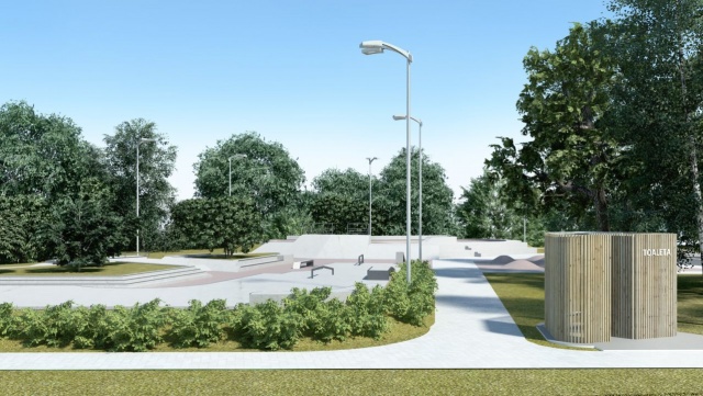 Cztery firmy są zainteresowane budową skateparku na Majowym w Szczecinie. To spółki z Gliwic, Polic, Jeleniej Góry i Mierzyna.