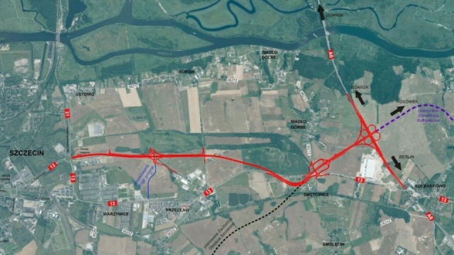 Szczeciński oddział Generalnej Dyrekcji Dróg Krajowych i Autostrad ogłosił w czwartek przetarg na drugi etap budowy obwodnicy Przecławia i Warzymic.