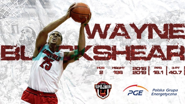 Zmiany kadrowe w PGE Spójni. Nowym koszykarzem stargardzkiej drużyny został Wayne Blackshear.