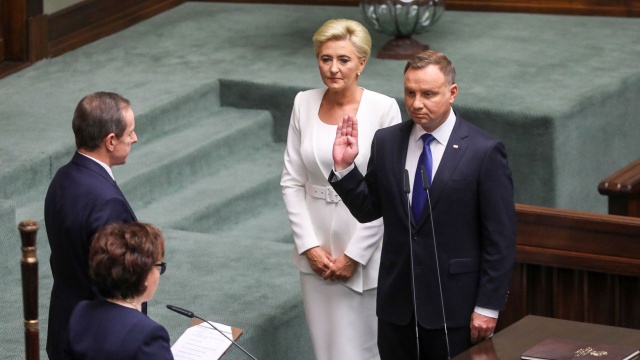 Prezydent Andrzej Duda złożył przysięgę przed Zgromadzeniem Narodowym. Tym samym Andrzej Duda ponownie objął urząd Prezydenta RP.