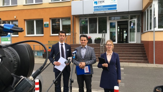 Tym razem brak odpowiedzi będzie skutkował kontrolą w Zakładzie Wodociągów i Kanalizacji - mówili radni Prawa i Sprawiedliwości podczas konferencji prasowej.