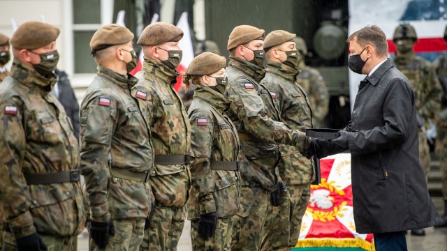 Wojska Obrony Terytorialnej, stanowiące piąty rodzaj Sił Zbrojnych, obchodzą swoje święto. Uroczystości, w których wziął udział minister obrony narodowej Mariusz Błaszczak, zorganizowano w Radomiu.