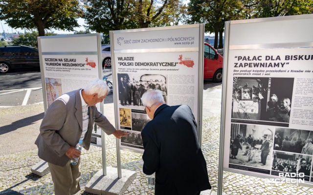 Wystawa o powojennej historii Szczecina zniszczona
