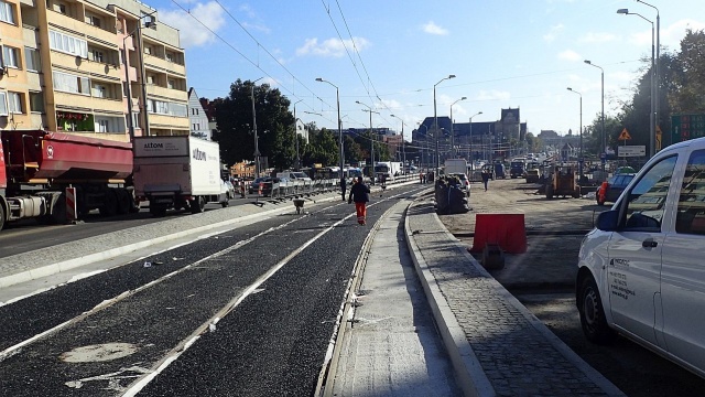 Już pod koniec przyszłego tygodnia na trasę między ulicą Wyszyńskiego a pętlą Turkusowa w Szczecinie mają wrócić tramwaje.