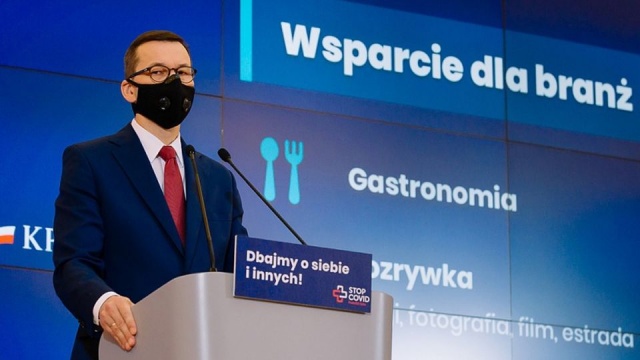 Będzie rządowe wsparcie dla branż dotkniętych ograniczeniami związanymi z pandemią koronawirusa - zapowiedział premier Mateusz Morawiecki.