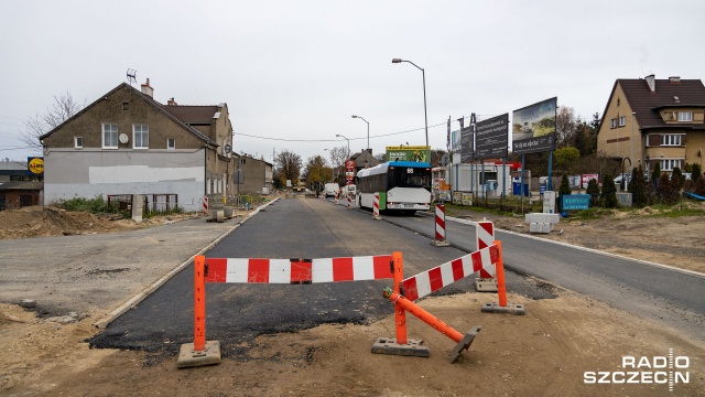 Dokładnie za tydzień - 28 listopada przywrócony zostanie ruch pojazdów na zamkniętym obecnie fragmencie ul. Granitowej w Szczecinie.