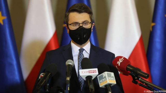 Rzecznik rządu Piotr Mueller powiedział, że spotkanie premierów Polski i Węgier dotyczyło przygotowań do posiedzenia Rady Europejskiej.