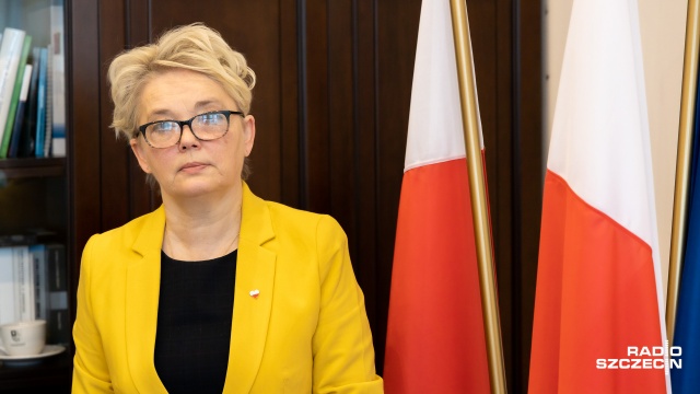 Zachodniopomorska Kurator Oświaty Magdalena Zarębska-Kulesza przeprasza prezydenta Piotra Krzystka.