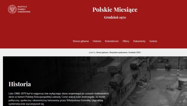 Instytut Pamięci Narodowej przybliża w internecie wydarzenia Grudnia03970 roku na Wybrzeżu. Dzisiaj mija 50 lat od rozpoczęcia protestów robotniczych. Poświęcony im jest specjalny portal Grudzień03970. Są na nim między innymi fotografie, wycinki z prasy.