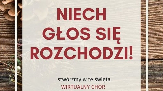 Dom Kultury Krzemień zaprasza do stworzenia wirtualnego chóru.