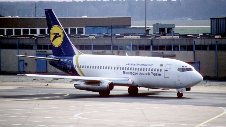 Boeing 737-200. źródło: https://en.wikipedia.org/wiki/Ukraine_International_Airlines