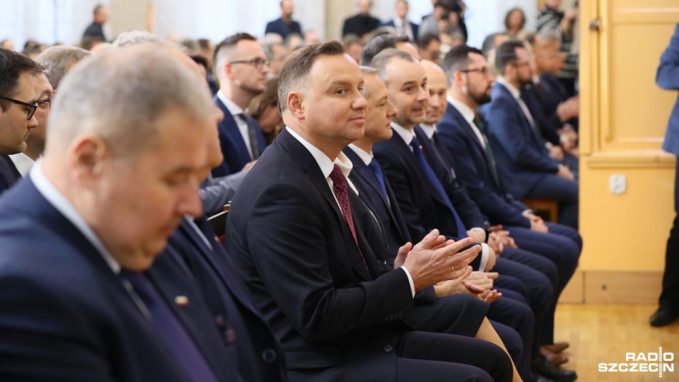 Prezydent Andrzej Duda. Fot. Robert Stachnik [Radio Szczecin]