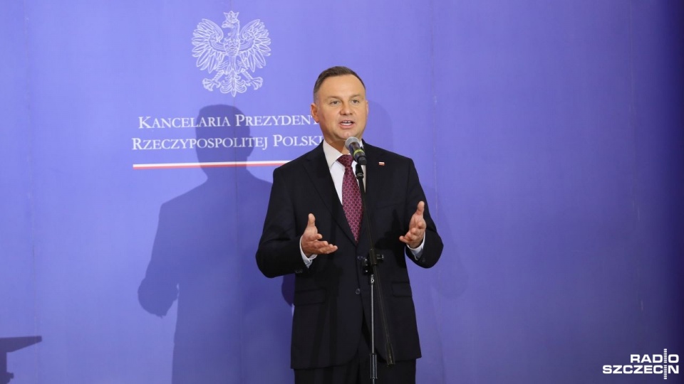 Prezydent Andrzej Duda. Fot. Robert Stachnik [Radio Szczecin]