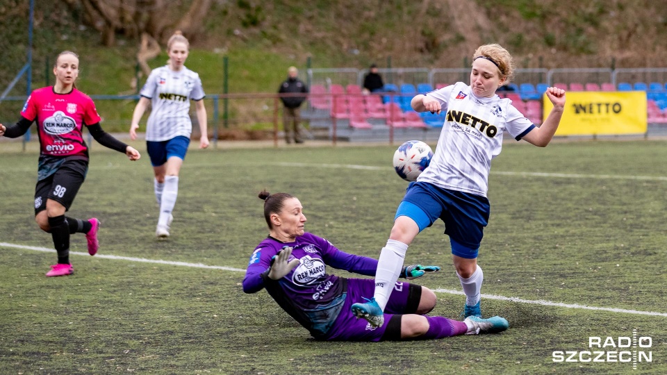 Olimpia Szczecin - KKP Bydgoszcz 2:2. Fot. Robert Stachnik [Radio Szczecin]