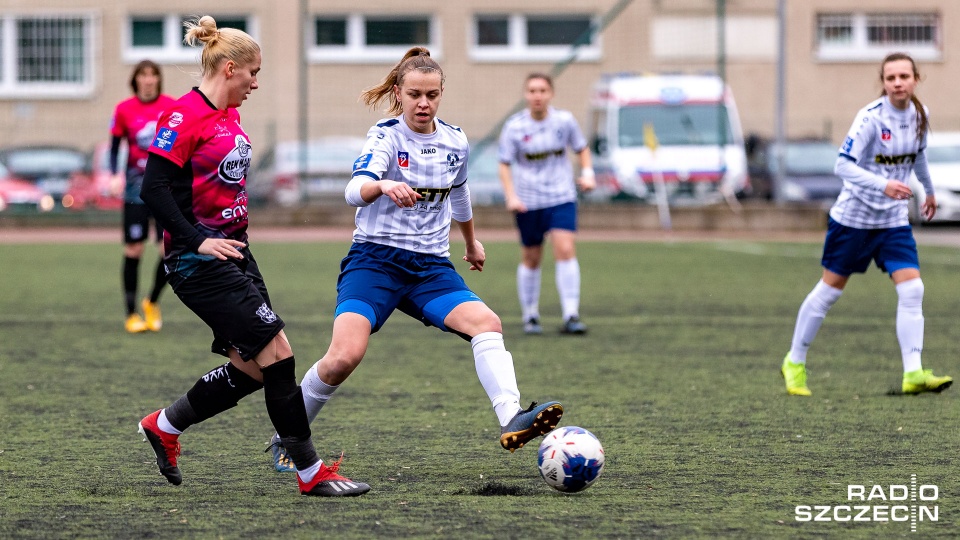 Olimpia Szczecin - KKP Bydgoszcz 2:2. Fot. Robert Stachnik [Radio Szczecin]