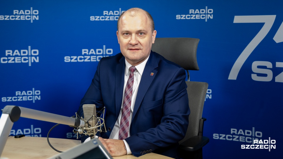 Prezydent Piotr Krzystek. Fot. Robert Stachnik [Radio Szczecin]