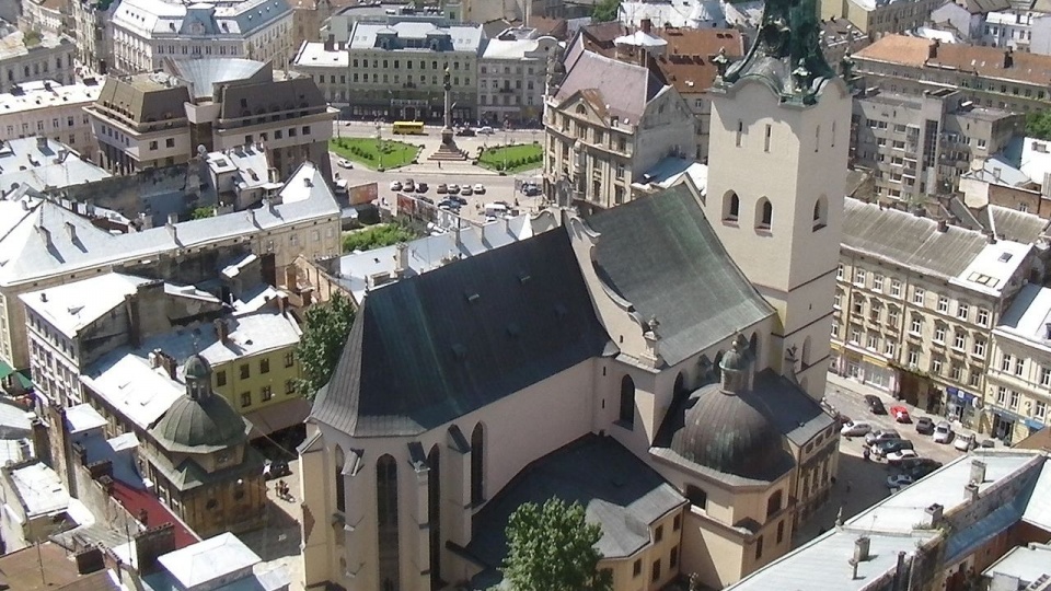 Bazylika archikatedralna Wniebowzięcia Najświętszej Maryi Panny we Lwowie. Fot. www.wikipedia.org / Brian Dell (CC0 domena publiczna)