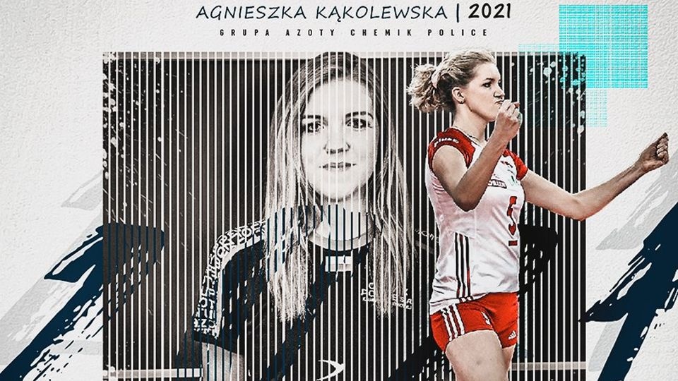 Agnieszka Kąkolewska w nowym sezonie Tauron Ligi grać będzie w Chemiku, z którym podpisała roczny kontrakt. źródło: https://www.facebook.com/kpschemikpolice/