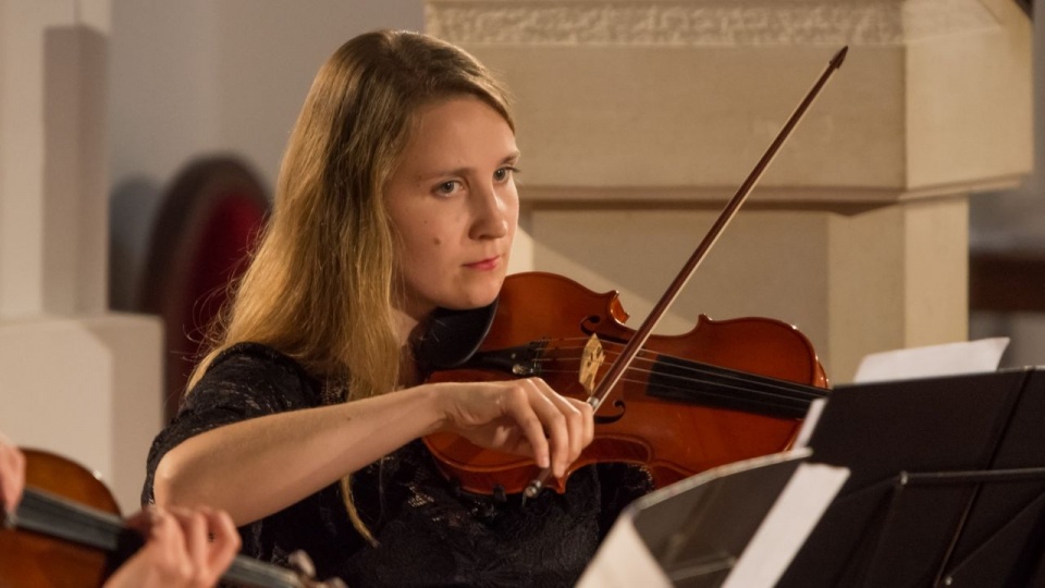 Izabela Lazar (II skrzypce). Fot. Jan Olczak