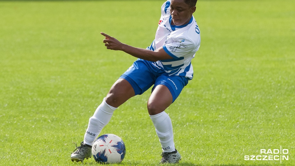 Christina Mpeh Bissong rozegrała, w tym sezonie, w barwach Olimpii Szczecin sześć spotkań. Fot. Robert Stachnik [Radio Szczecin]